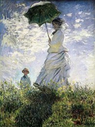 Femme a l'ombrelle 