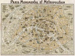 Paris Monumental et Metropolitain, 1932