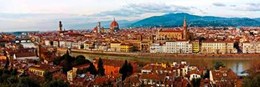 Panoramic view of Florence 